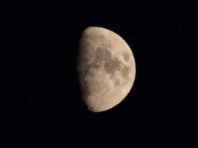 Moon phase night sky